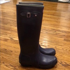 Hunter rain boots